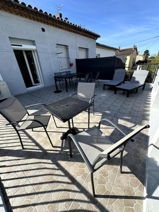 קרקסון Appartement Sabatier T4 Avec Terrasse Et Jardin מראה חיצוני תמונה
